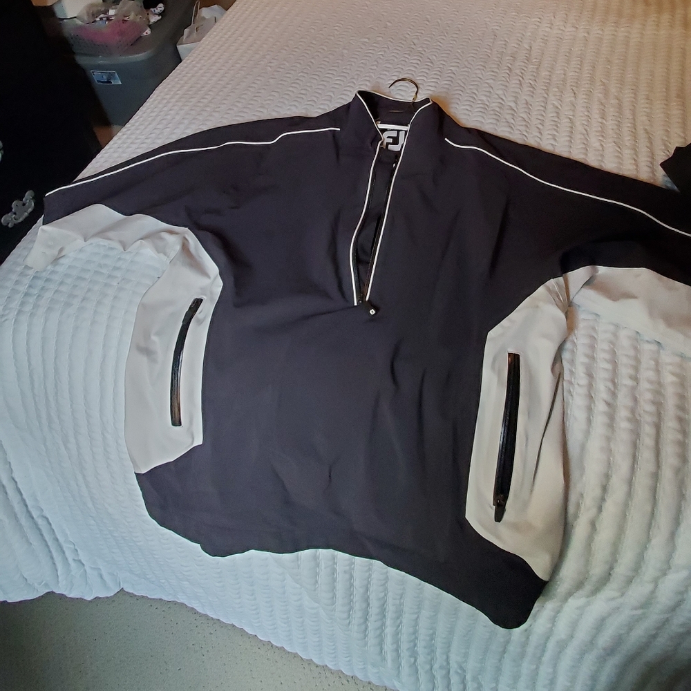 Footjoy Dryjoy Short sleeve Golf Rain Jacket